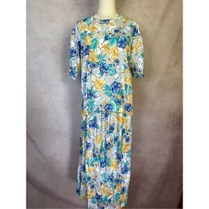 Vintage 2 Piece Set 1980s Vacation